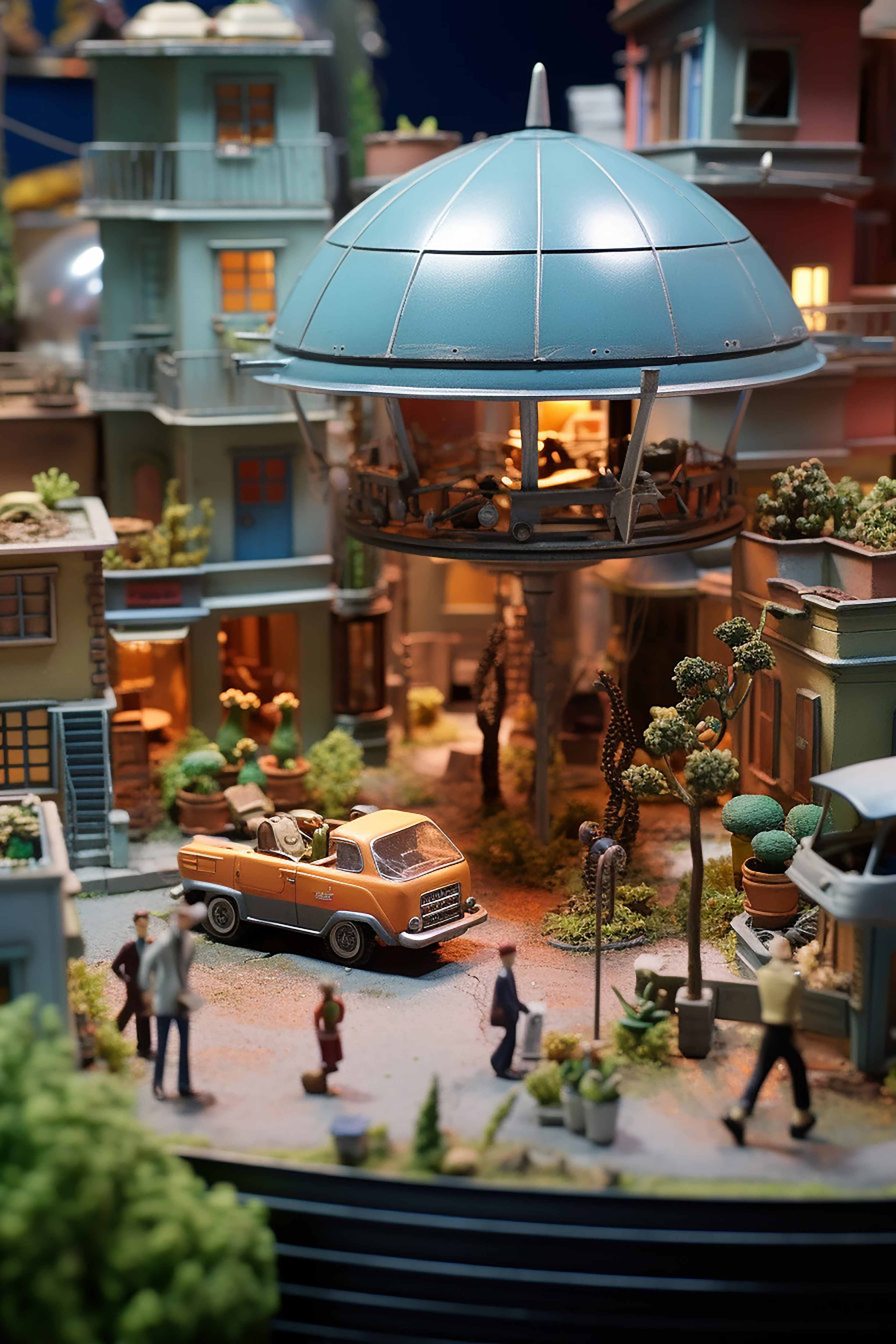 Города, машины и еда: разнообразие референсов